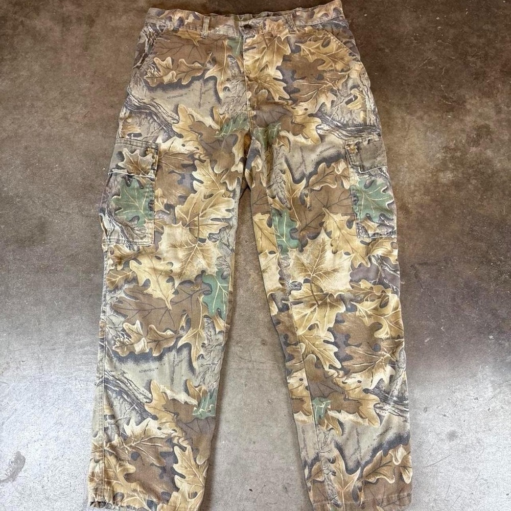 Vintage 90s Realtree camo cargo pants Men's size 36